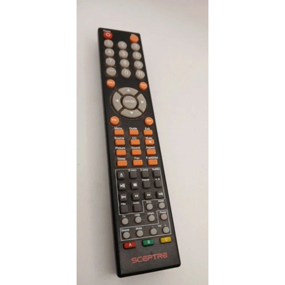 Sceptre remote control replacement - Picture 2 of 3